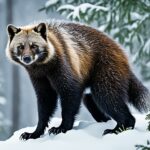 What is the range of the American wolverine?