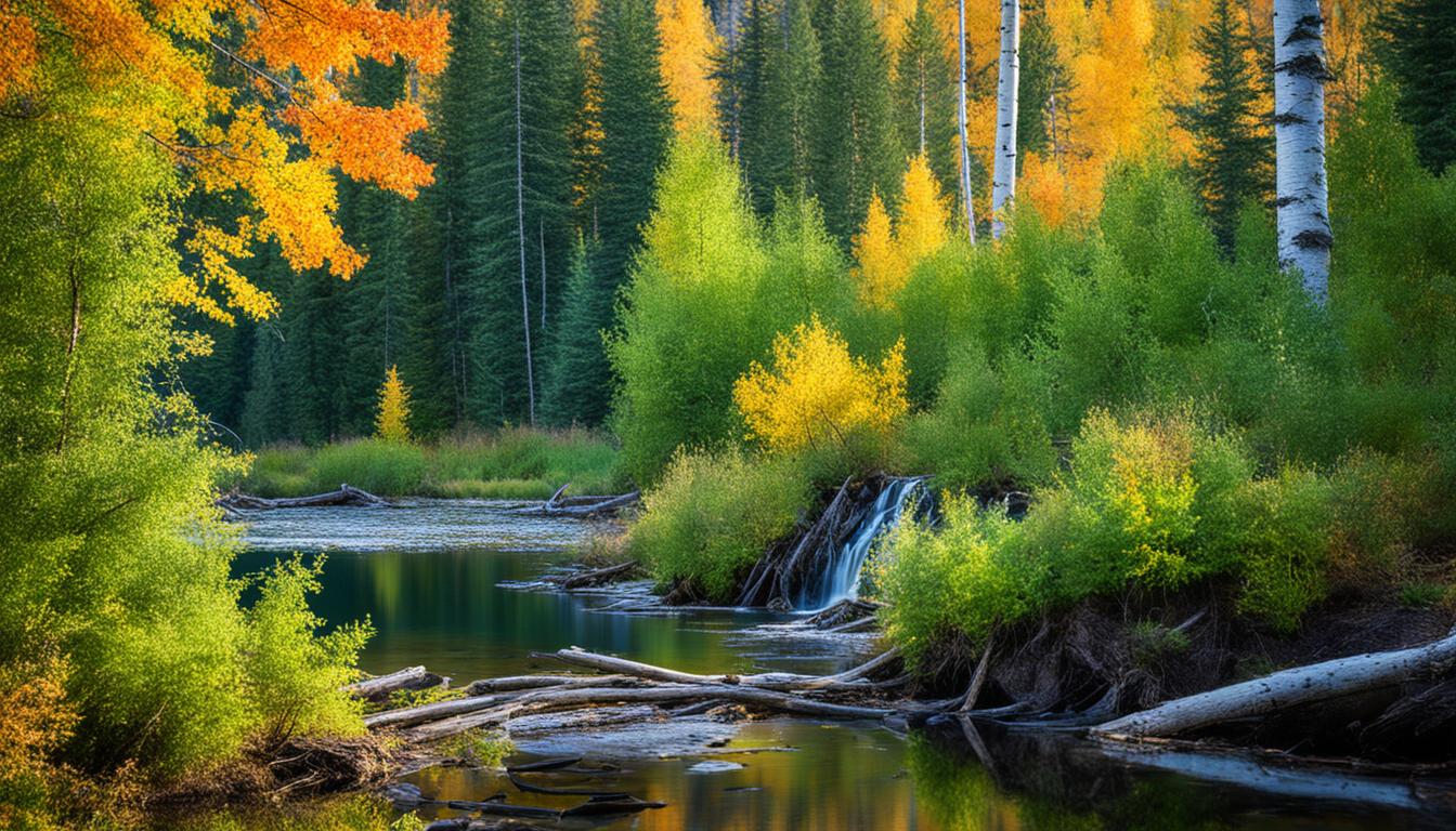 What types of habitats do beavers prefer?