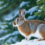 What types of habitats do snowshoe hares prefer?