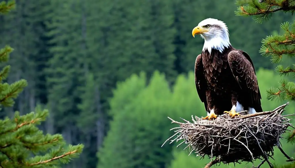 bald eagle egg laying