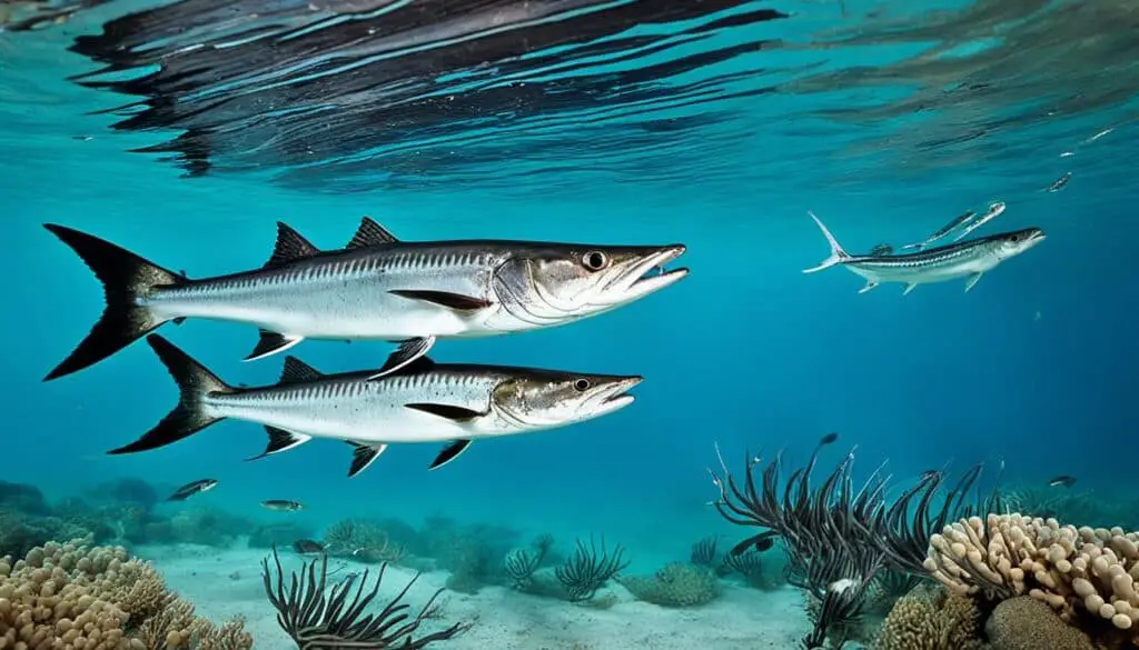 barracuda spawning process