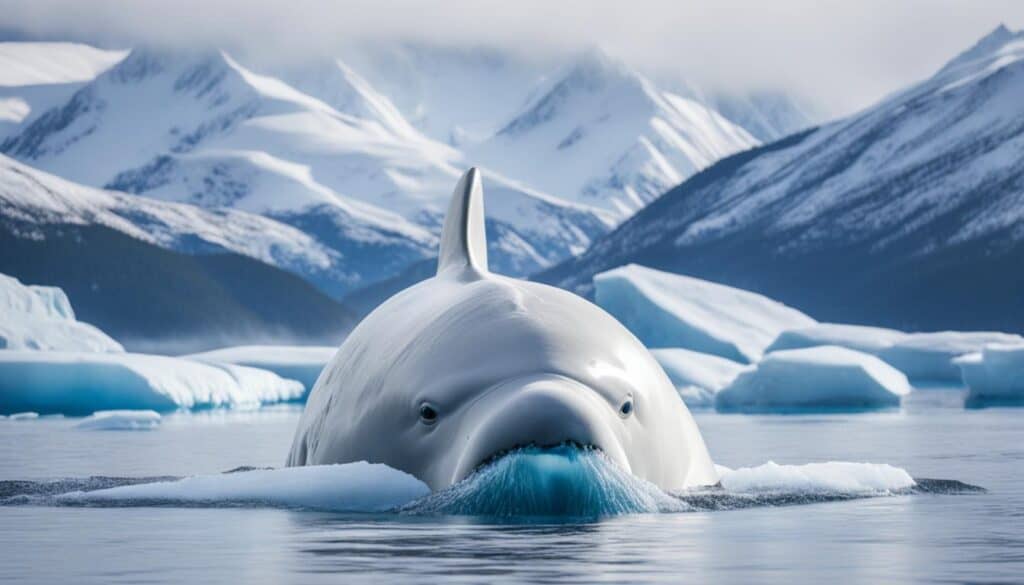 beluga whale temperature tolerance