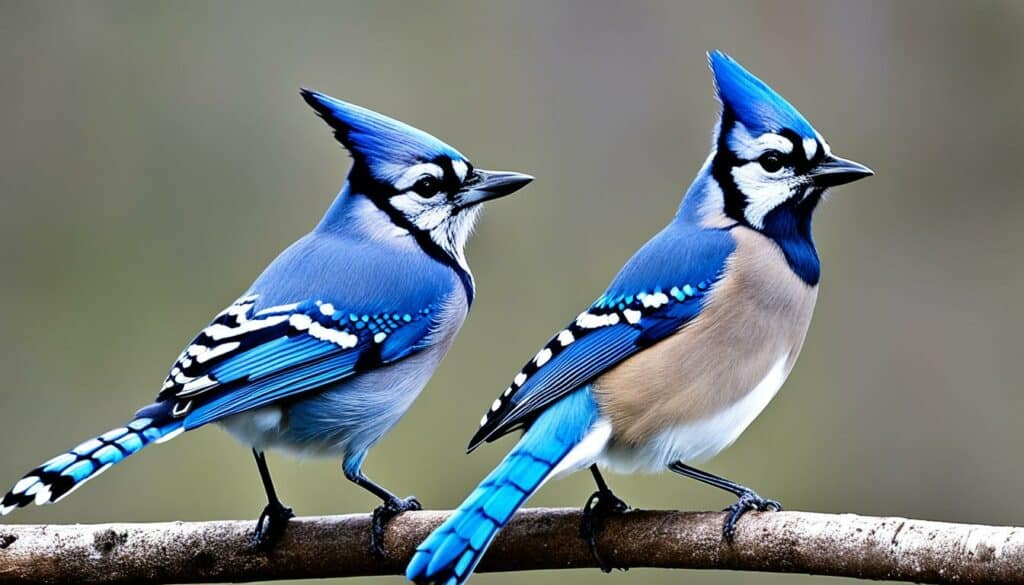 distinguishing characteristics blue jay stellar's jay