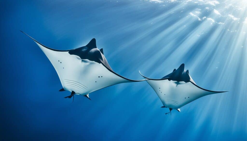 manta ray mating rituals