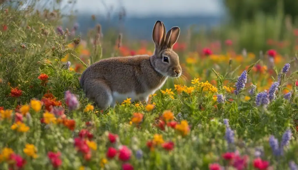 natural diet of cottontail rabbits