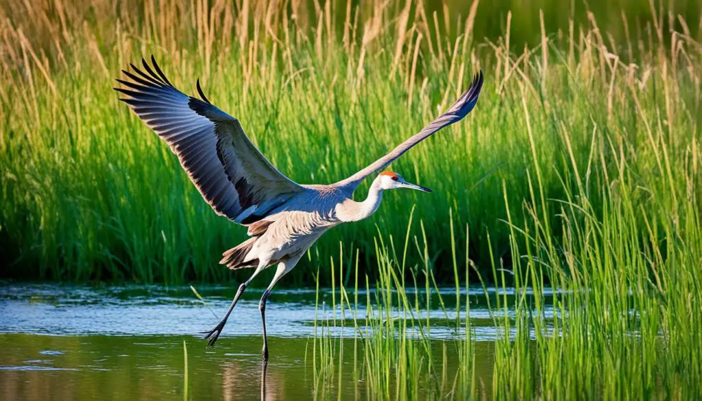 sandhill crane habitat characteristics