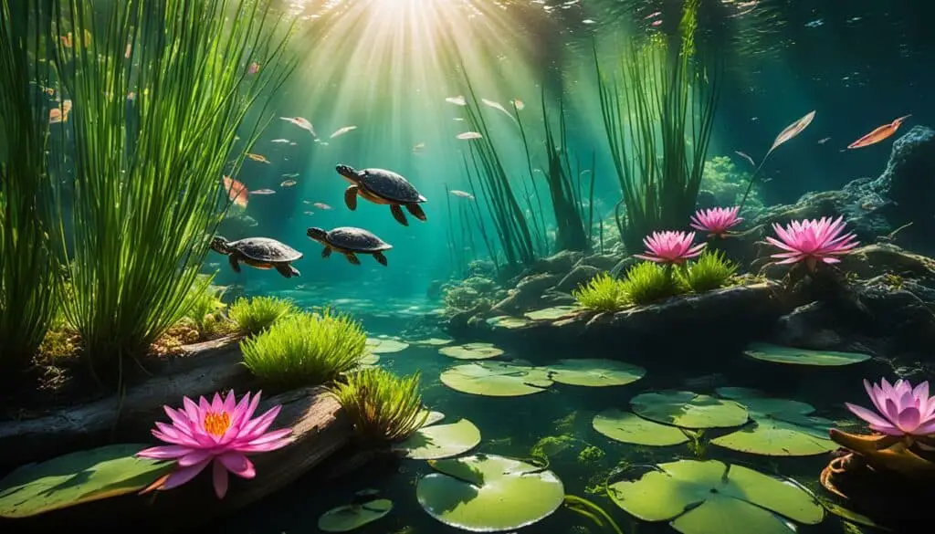 vegetation in aquatic ecosystems