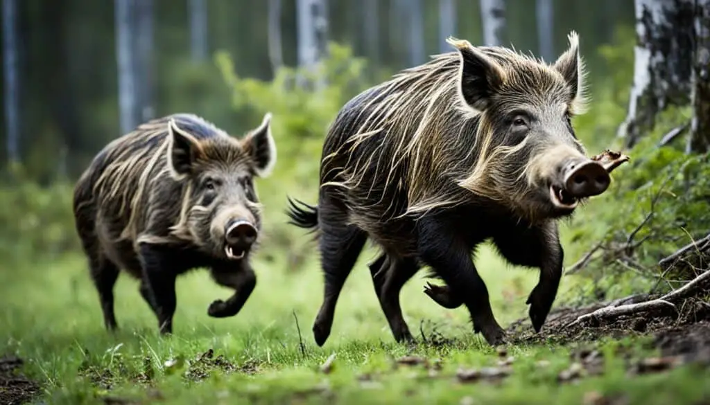 wild boar sightings