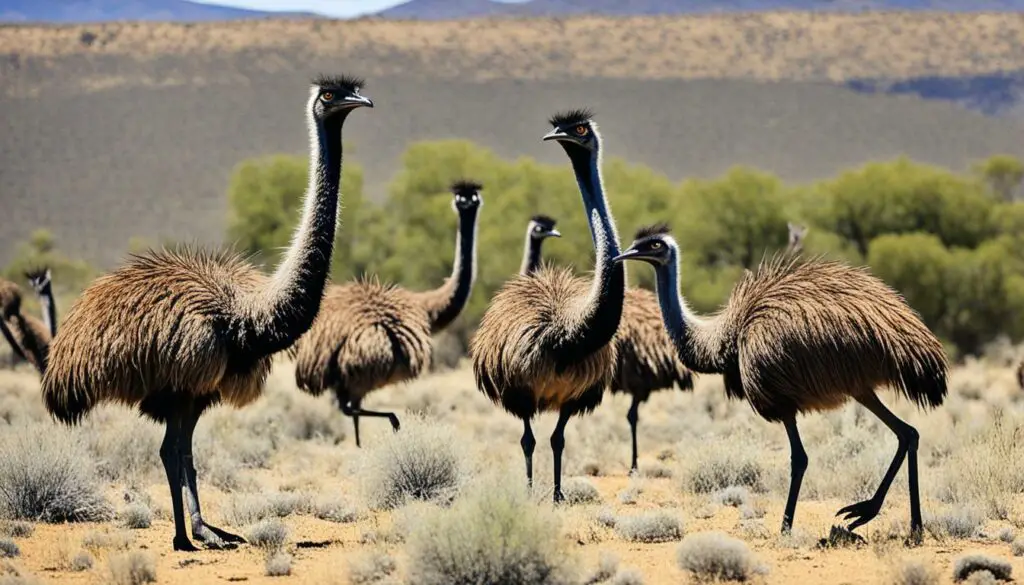 American emu population