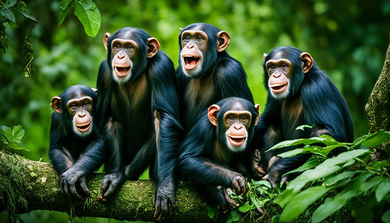 Are there wild chimps in the USA?