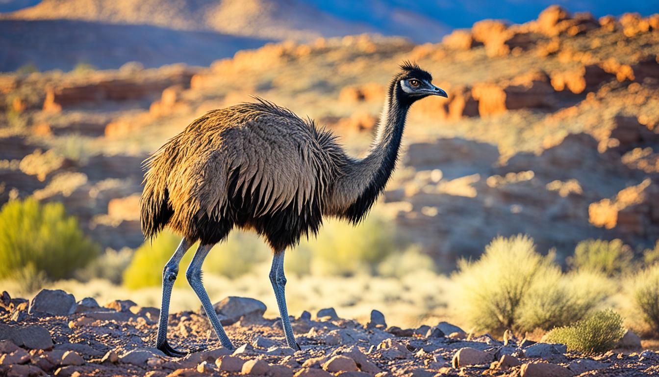 Are there wild emus in the USA?