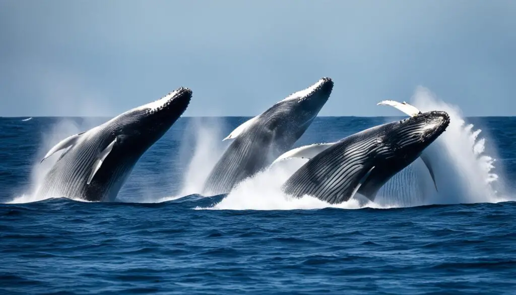 Baleen whales and toothed whales feeding mechanisms