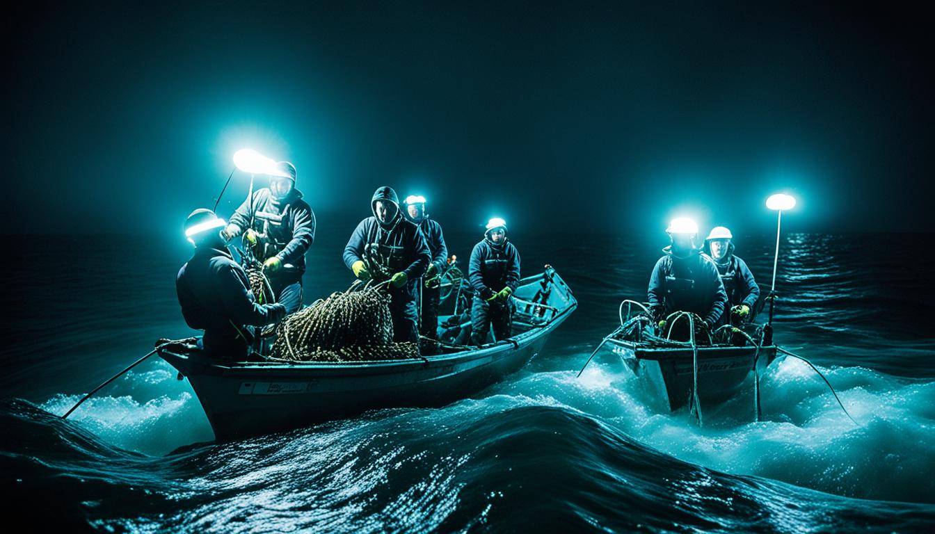 How are sea cucumbers harvested?