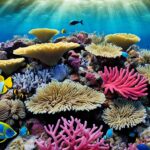 How do corals interact with other marine life?