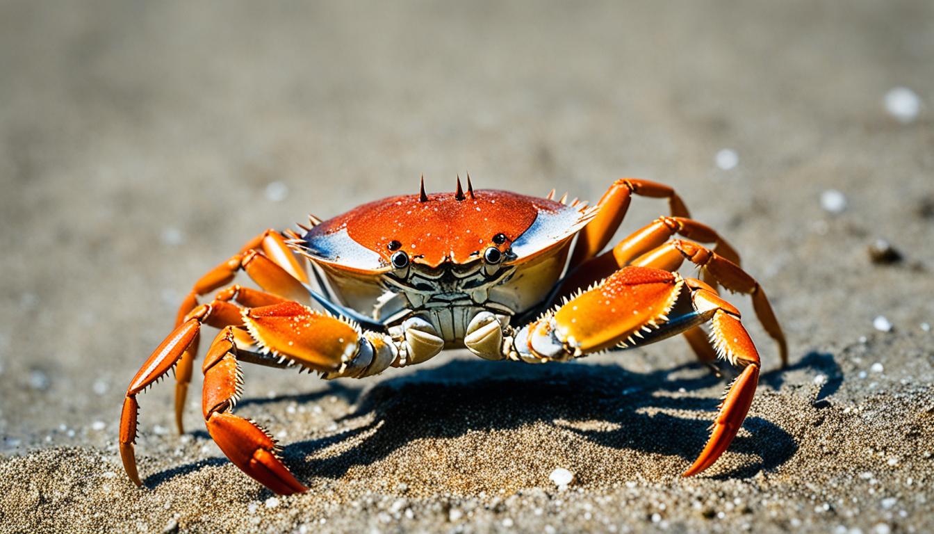 How do crabs defend themselves?