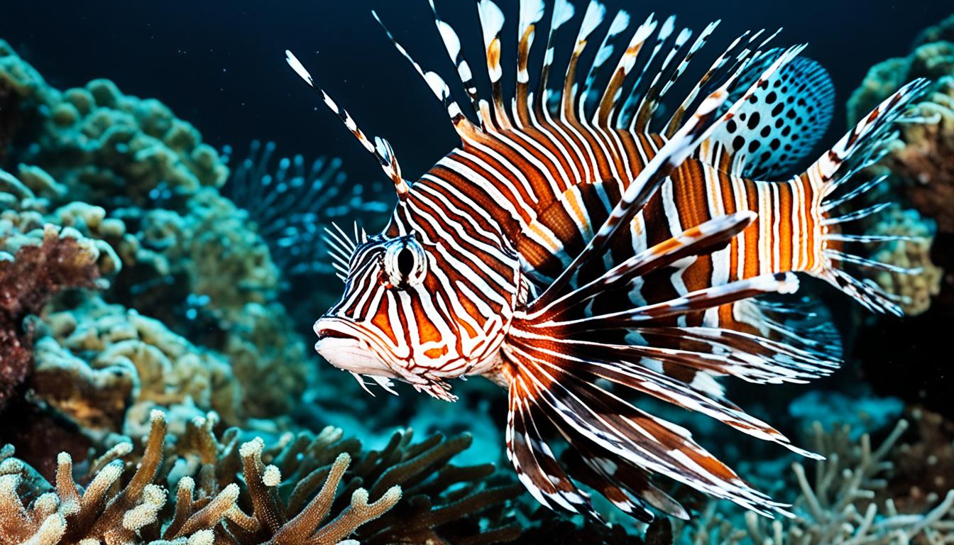 How do lionfish defend themselves?