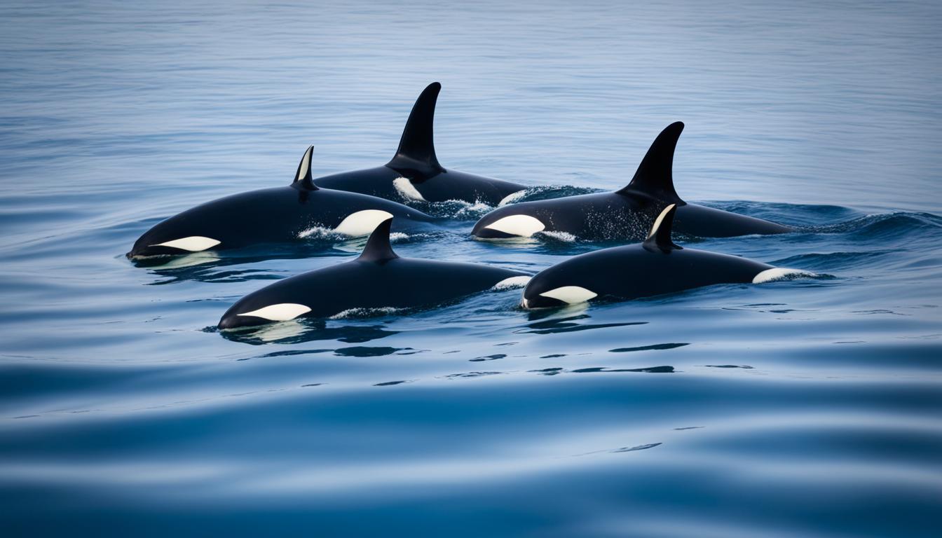 How do orcas sleep?