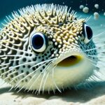 How do pufferfish hunt for food?