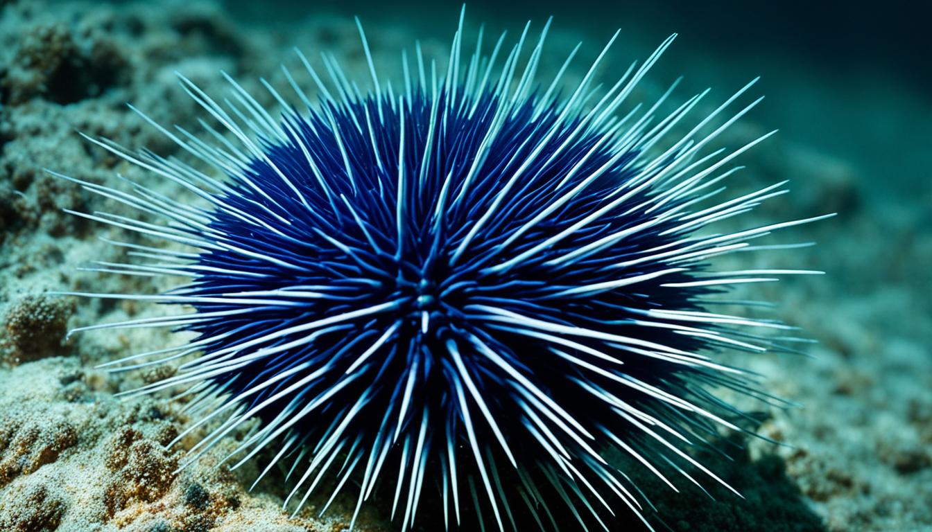 How do sea urchins defend themselves?