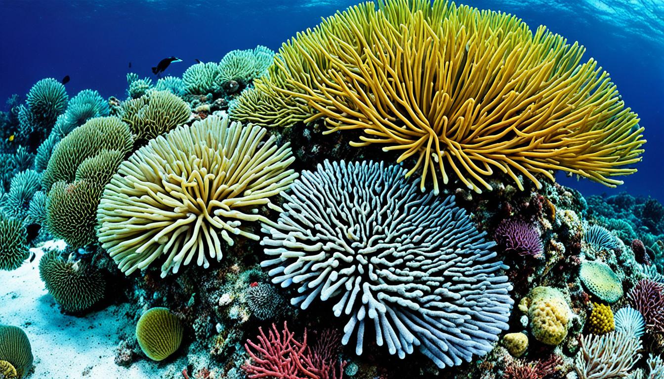 How do sea urchins impact coral reefs?