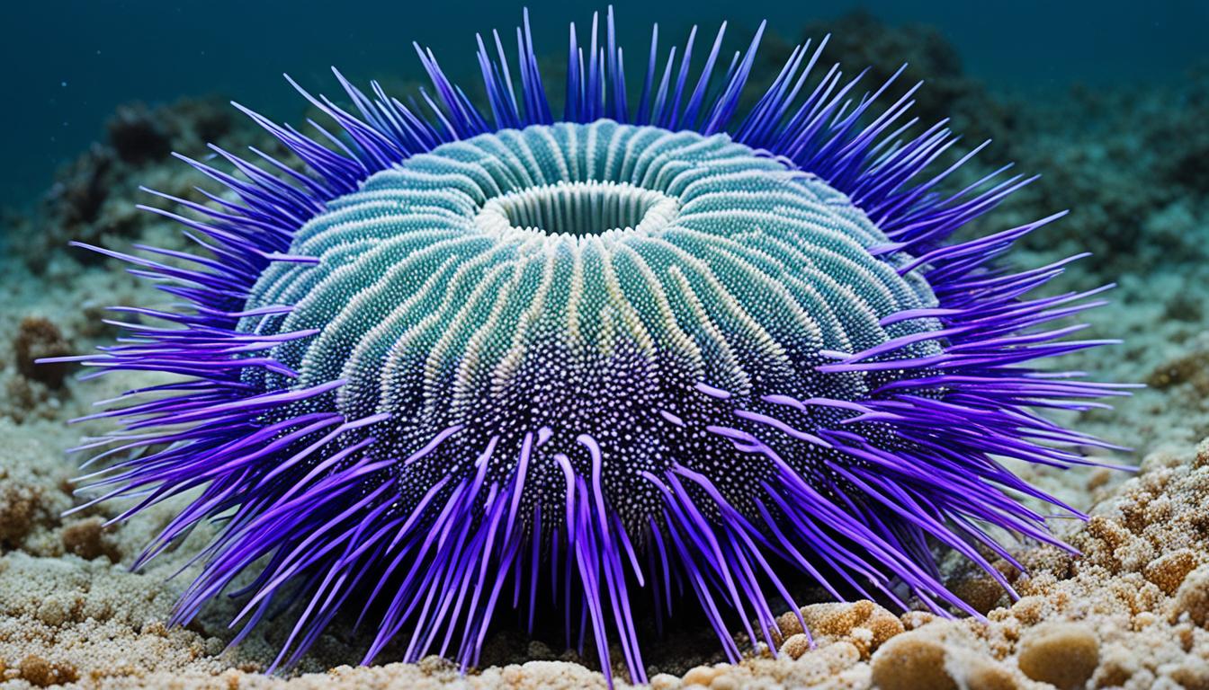 How do sea urchins move?