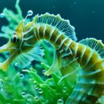 How do seahorses feed?