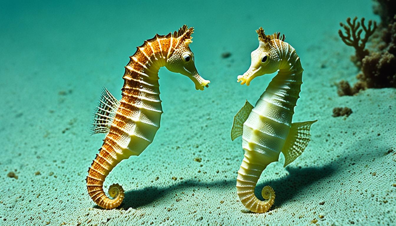 How do seahorses reproduce?