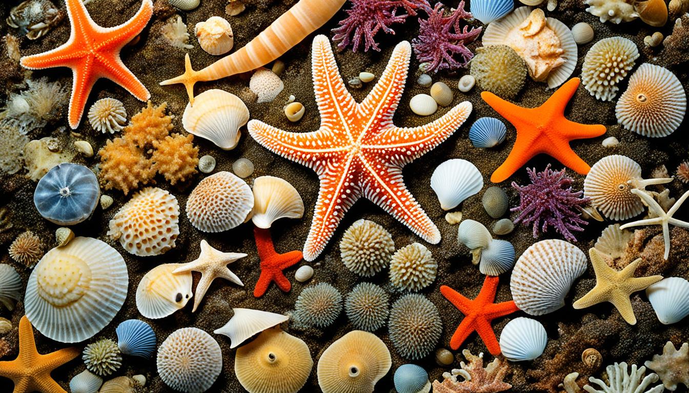 How do starfish interact with other marine life?