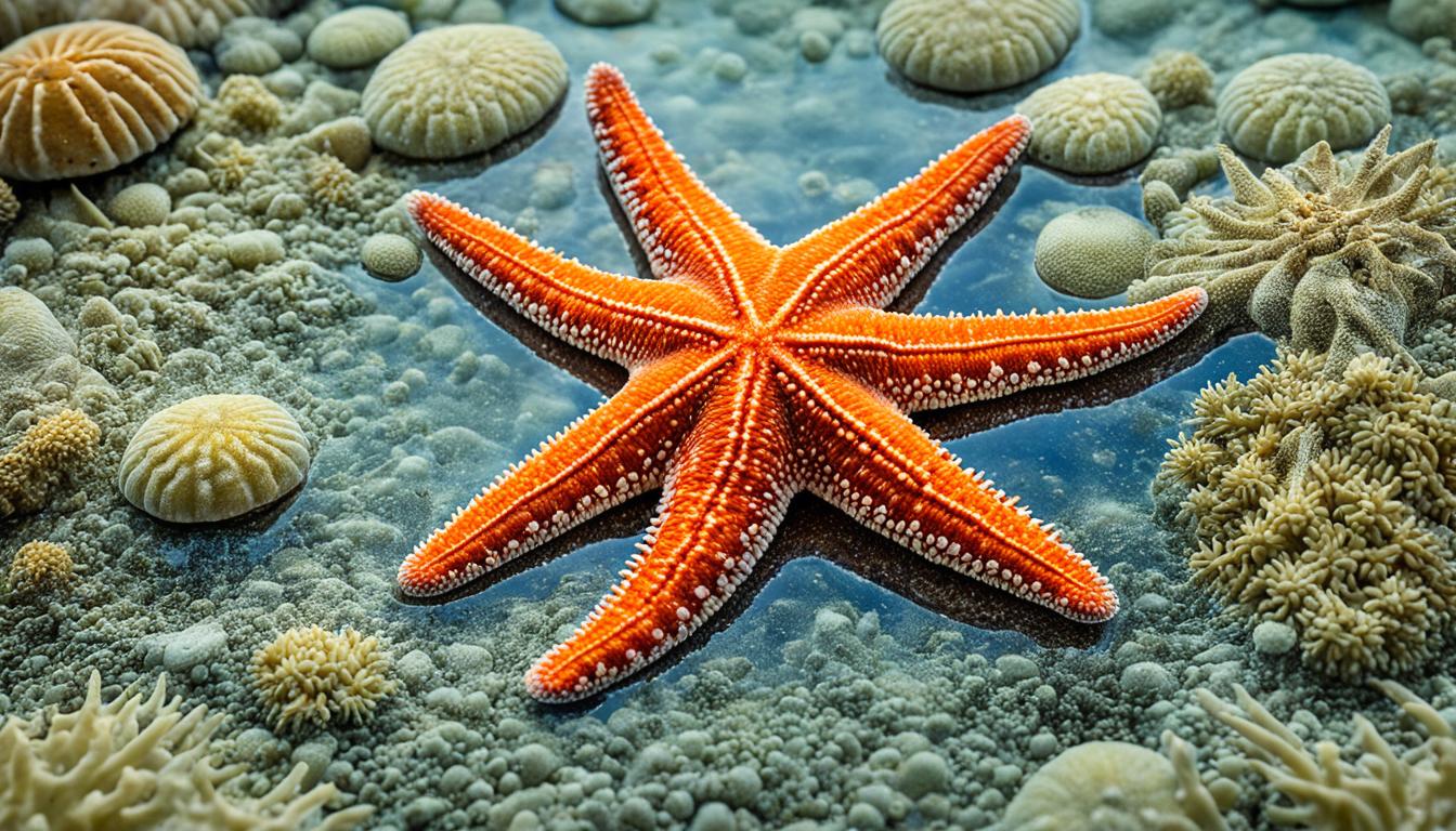 How do starfish regenerate their arms?