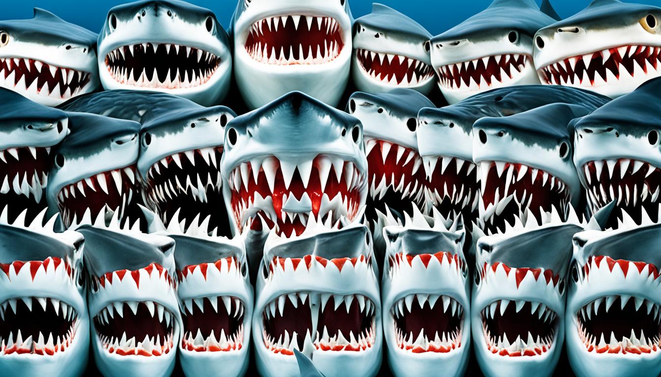 How many teeth do sharks have?