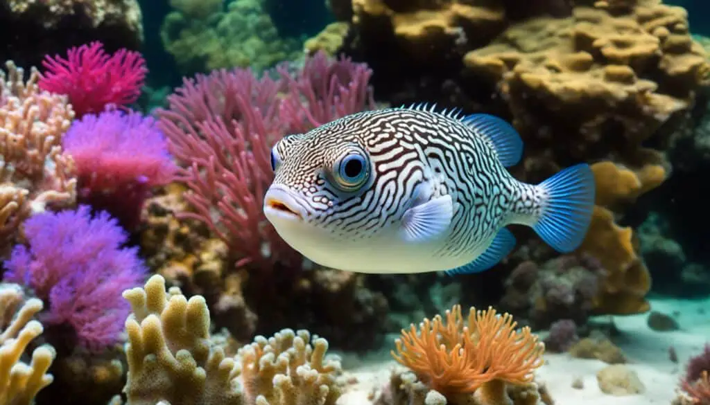 Pufferfish habitat