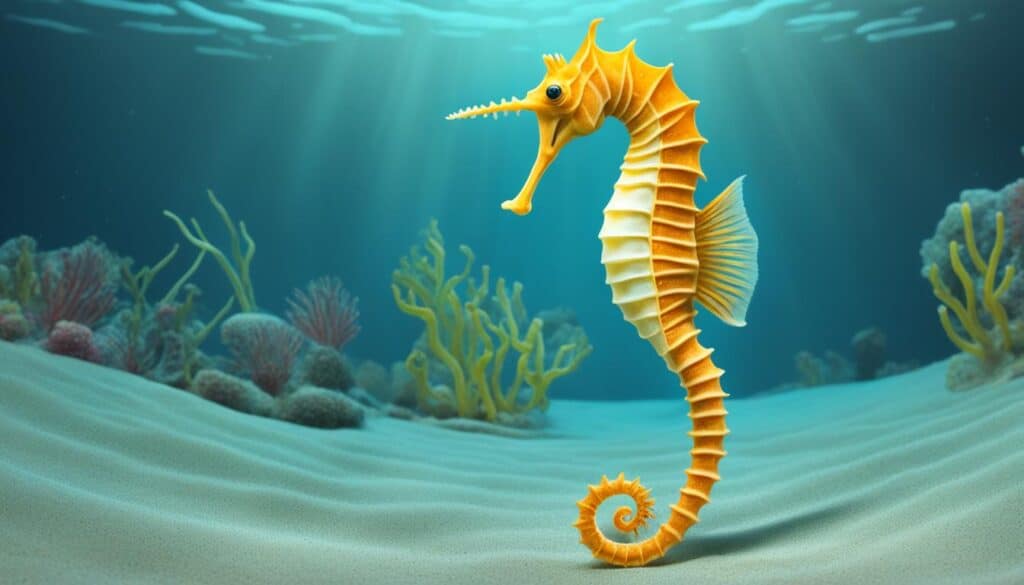 Seahorse tail anatomy