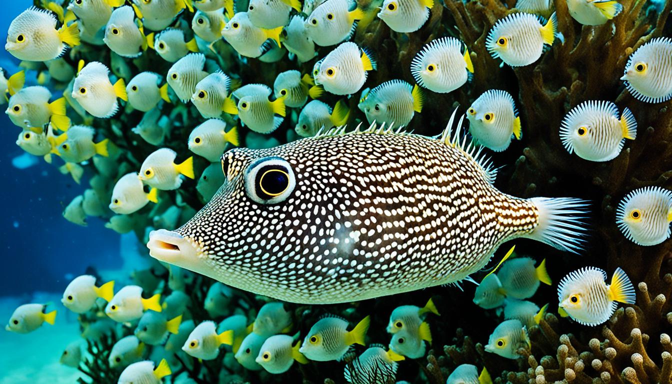 What are the different species of pufferfish?