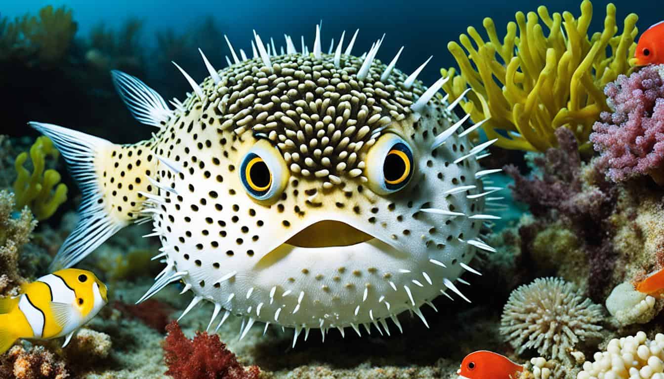 What do pufferfish eat?