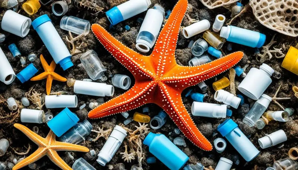 What threats do starfish face?