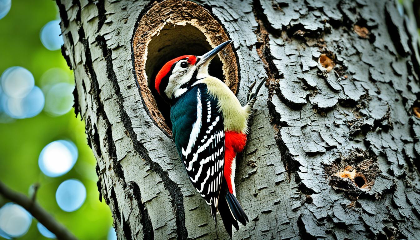 What types of habitats do woodpeckers prefer?