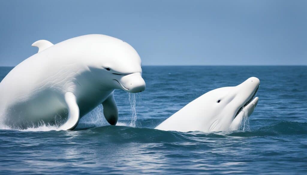 beluga whale adaptations