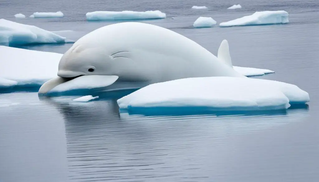 beluga whale camouflage