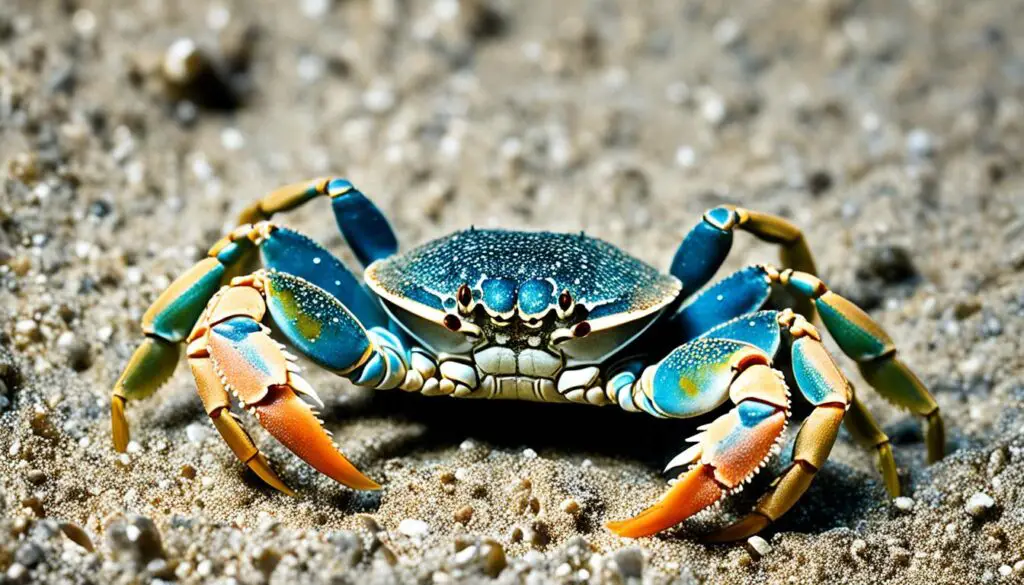 crab camouflage techniques