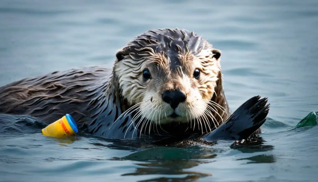 human impacts on sea otters