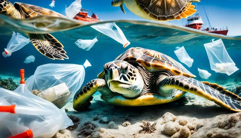 human-induced threats to sea turtles