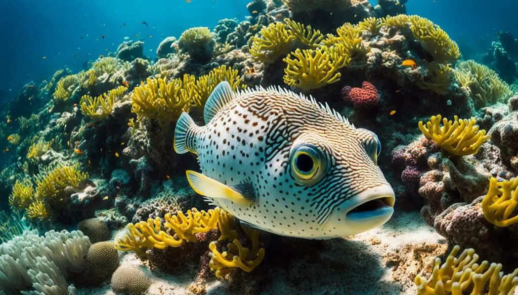 pufferfish habitat