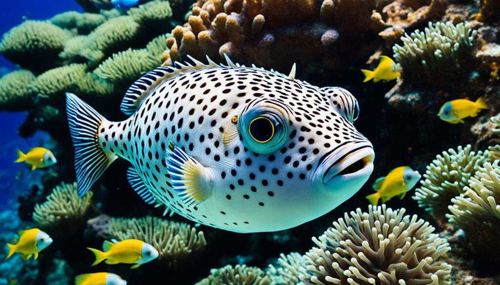 pufferfish relationship with other sea life