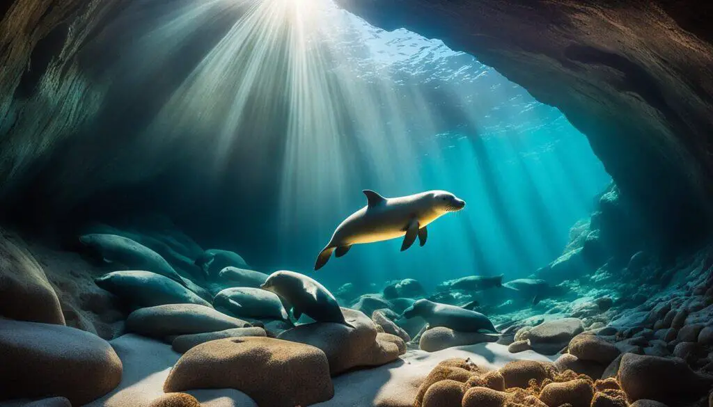 sea lion sleeping environment