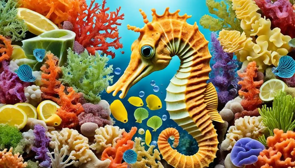 seahorse nutritional needs