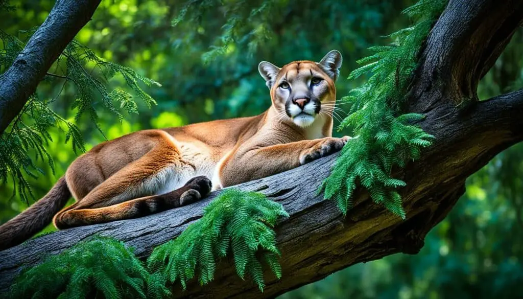 uprooted trees cougar shelter