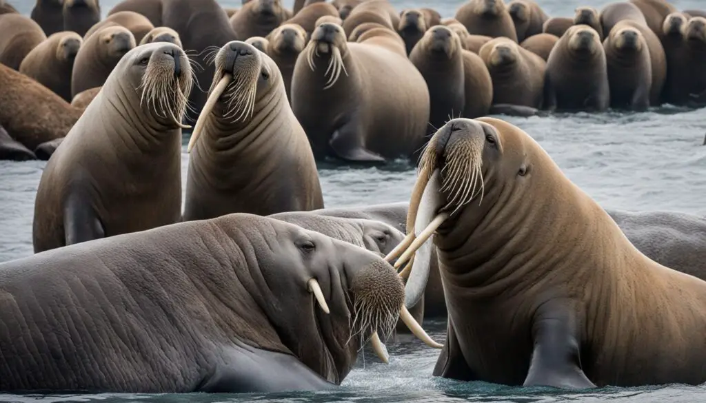 walrus social signals