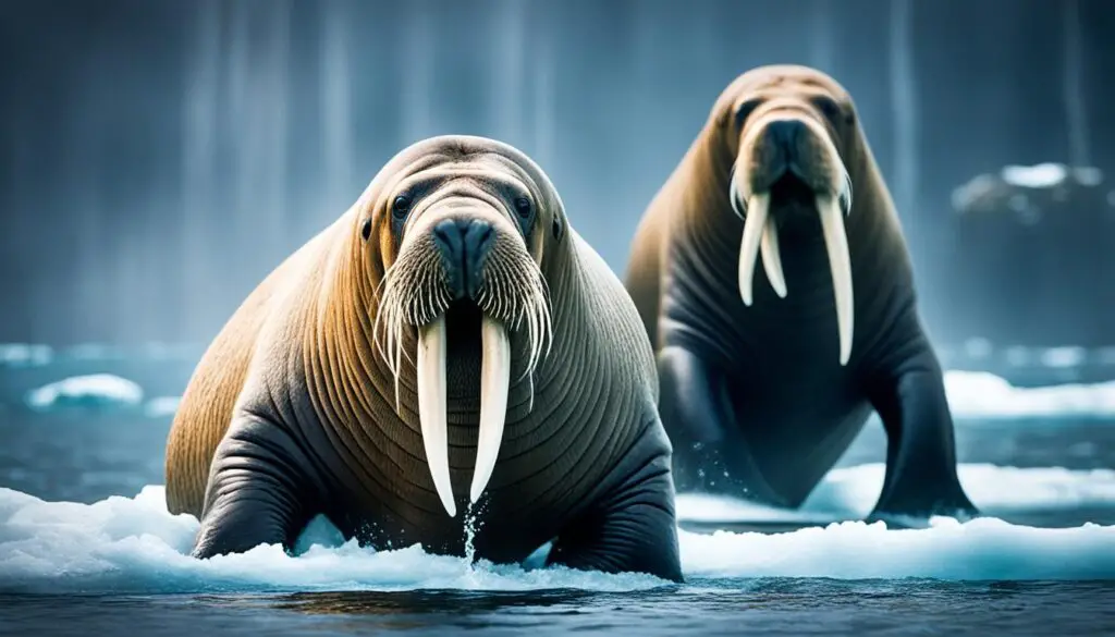 walrus tusks defense